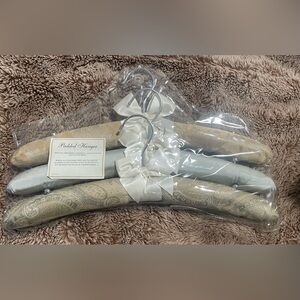 New!Nordstrom Vintage Satin Padded Hangers Fabric!!